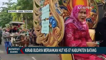 Meriah! 8 Kereta Kencana Semarakkan Hari Jadi Kabupaten Batang ke-57
