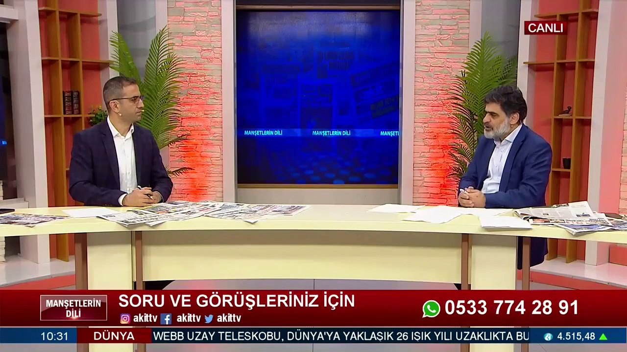 Özgür tarafsız medya Türk Medya stüdyolarından canlı yayınlarımıza devam ediyoruz