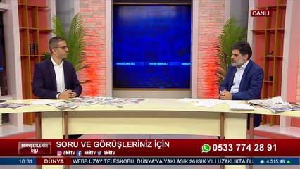 Özgür tarafsız medya Türk Medya stüdyolarından canlı yayınlarımıza devam ediyoruz