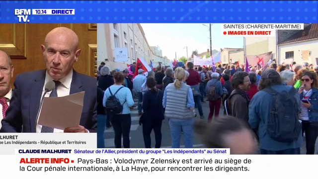 Vous connaissez beaucoup de Français qui pensent qu'on va passer à la VIe République et qu'on va faire la révolution comme en 1789? : Claude Malhuret, sénateur de l'Allier, réagit au discours de Jean-Luc-Mélenchon