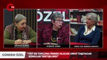 Cumhuriyet Gazetesi Yazarı Şükran Soner'in sunduğu Cumhuriyet'ten Tanıklıklar programının konukları Ayşegül Dora ve Prof. Dr. Semiha Arayıcı oldu.