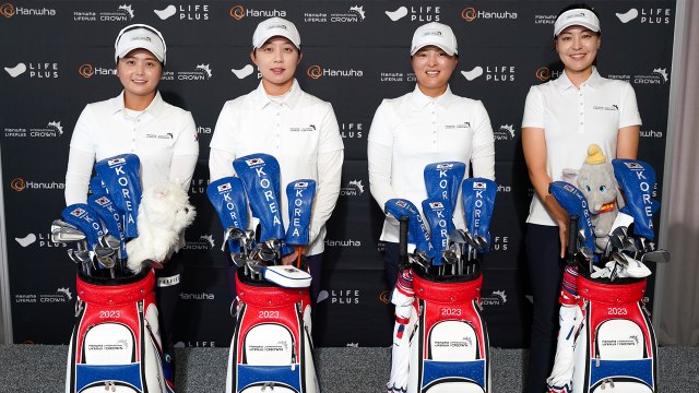 전인지 팀워크 위해 노력 고진영 올해도 우승 ...여자골프 국가대항전 출사표 / YTN