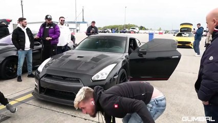 2500HP Nissan GT-R R35 BoostLogic ALPHA 24x VIS KOSOVA 0-382 KM_H  ONBOARD & ACCELERATIONS!