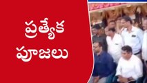 ఇచ్చాపురం: స్వేచ్చావతి సన్నిధిలో జిల్లా కలెక్టర్, జడ్పీ చైర్పర్సన్, సీడాప్ చైర్మన్