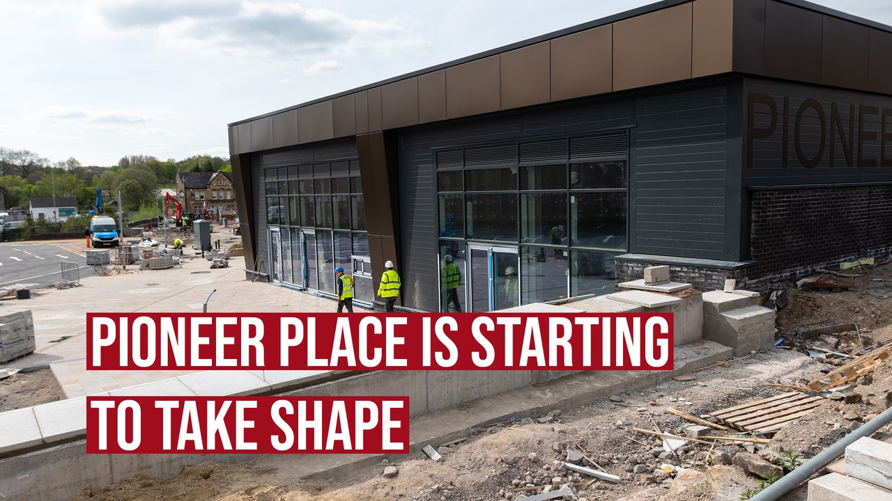 Pioneer Place home of Burnley's first Nando's starting to take shape ...