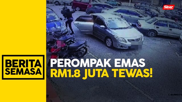 Samun emas RM1.8 juta: Polis tahan lelaki 50-an
