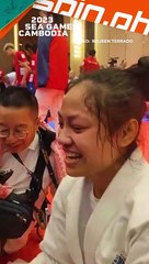 Kaila Napolis on winning PH's first gold: 'Matagal kong hinintay makabawi, since 2019' #SEAGames32 #Cambodia2023