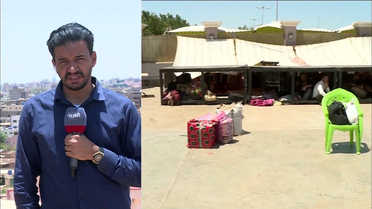 مراسل #العربية: تصاعد وتيرة المواجهات بين طرفي الصراع واستمرار تحليق المقاتلات الحربية  #السودان  #الخرطوم