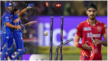 అర్షదీప్ వికెట్లు విరగడంలో ముంబై బ్యాటర్లు విసిగించారు! | IPL 2023