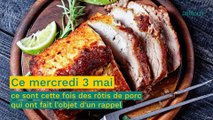 Rappel produit : attention à ces rôtis contaminés à la salmonelle