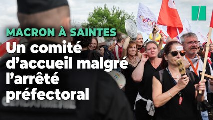 Emmanuel Macron à Saintes : malgré l’arrêté préfectoral, un comité d’accueil pour le président