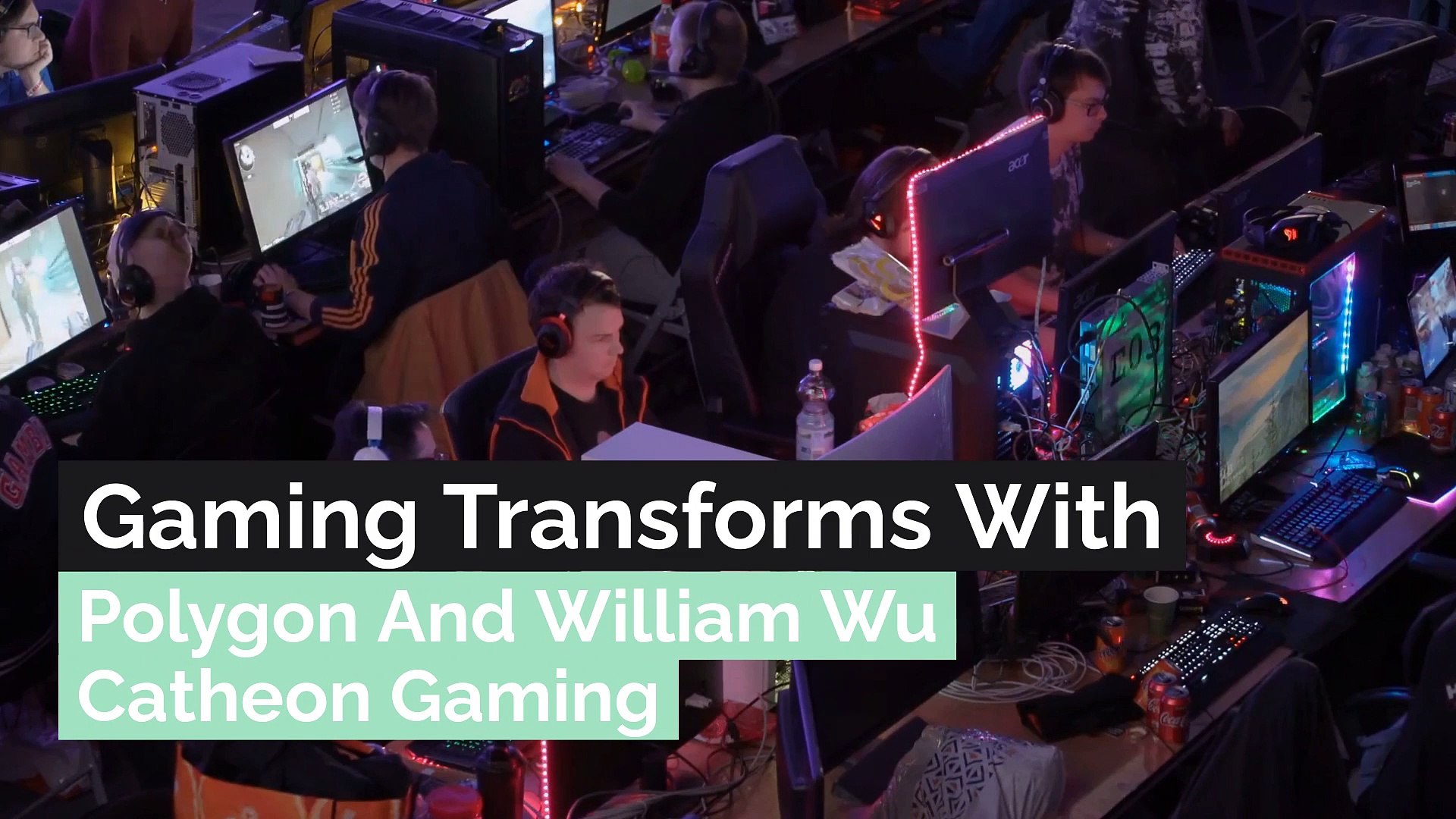 Gaming Transforms with Polygon and William Wu Catheon Gaming