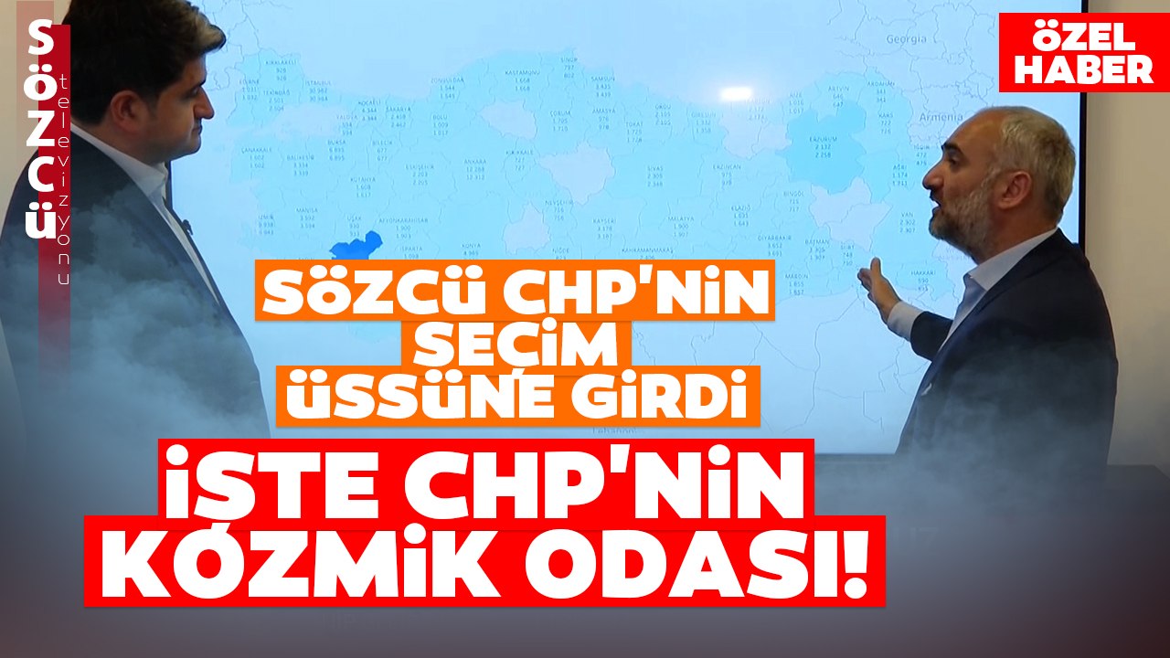 İsmail Saymaz CHP'nin Seçim Üssüne Girdi! Onursal Adıgüzel Merak Edilenleri Sözcü TV'ye Anlattı
