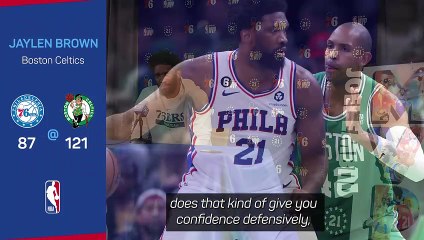 Celtics 'embraced the challenge' of facing MVP Embiid - Brown