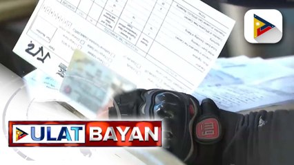 Bidding sa plastic card para sa driver's license, bubuksan sa May 24