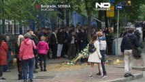 شاهد: صدمة وحزن في صربيا غداة إطلاق نار غير مسبوق في مدرسة