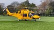 Air ambulance lands in Worthing as emergency incident reported