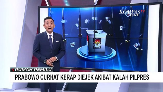 Kerap Diejek Akibat Kalah Pilpres, Prabowo: Pejuang Tak Menyerah untuk Maju di Pilpres