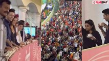 Parineeti Chopra Raghav Chadha:'परिणीति भाभी जिंदाबाद' के  IPL मैच में लगे नारे,राघव हुए शर्म से लाल