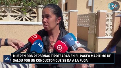 Mueren dos personas tiroteadas en el Paseo Marítimo de Salou por un conductor que se da a la fuga