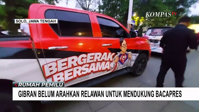 Gibran Belum Arahkan Relawan, Pastikan Hanya 2 Bacapres yang Didukung