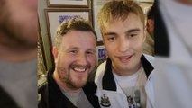 When Sam Fender celebrated with fans after Newcastle takeover