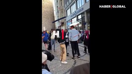 İstanbul'da fenomen Noel Robinson'un dansı bakın nasıl yarım kaldı