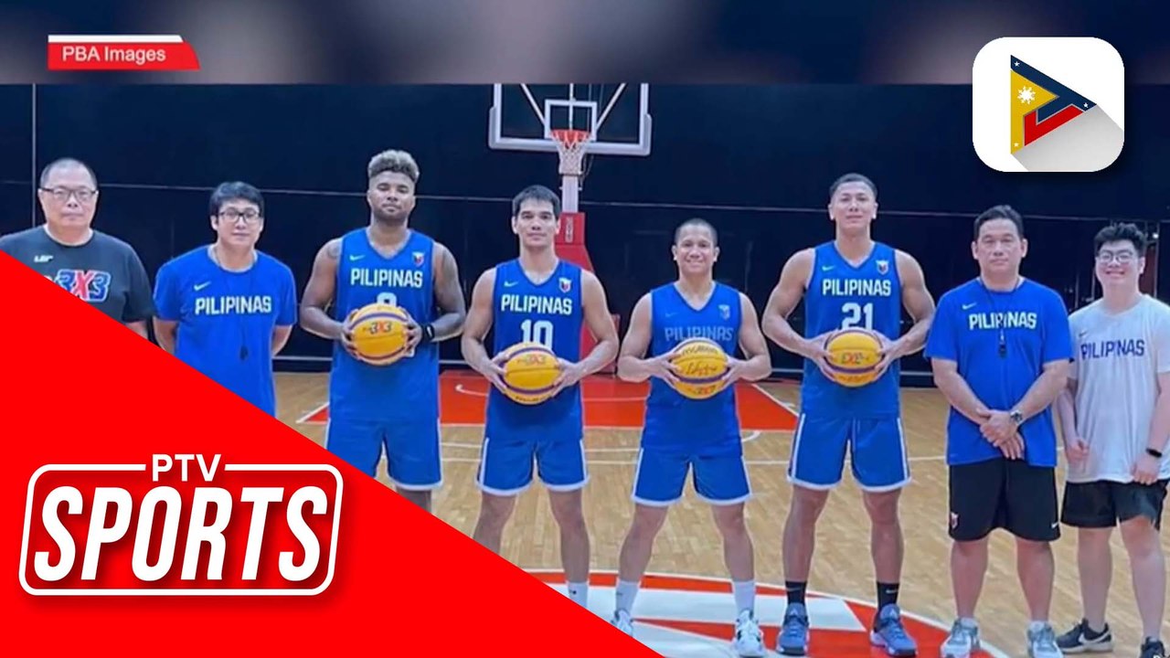 Gilas Pilipinas Men's Team, target mabawi ang ginto 3x3