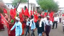 Demonstration of Tribal Dalit Organization