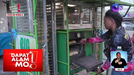 Garantisadong hot pandesal, matitikman sa ‘oven on wheels’ sa Quiapo! | Dapat Alam Mo!