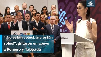 Disputa política entre oposición y Sheinbaum se intensifica