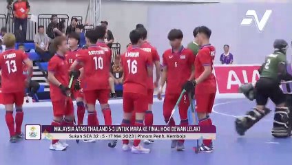 Télécharger la video: Skuad hoki dewan lelaki Malaysia atasi Thailand 5-3 untuk mara ke final!