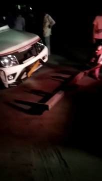 Death pillar in Smart Road, where people often fall victim to accidents