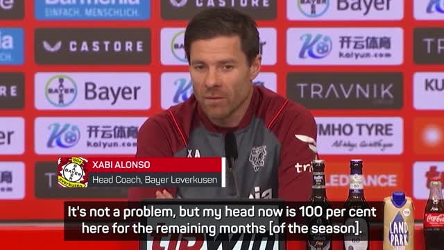 Alonso committed to Leverkusen amid Tottenham and Madrid rumours