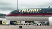 Trump greets staff as he arrives at his Aberdeenshire golf resort after landing in Scotland saying 'it's great to be home':  Bagpipe Welcome As Donald Trump Lands In Scotland