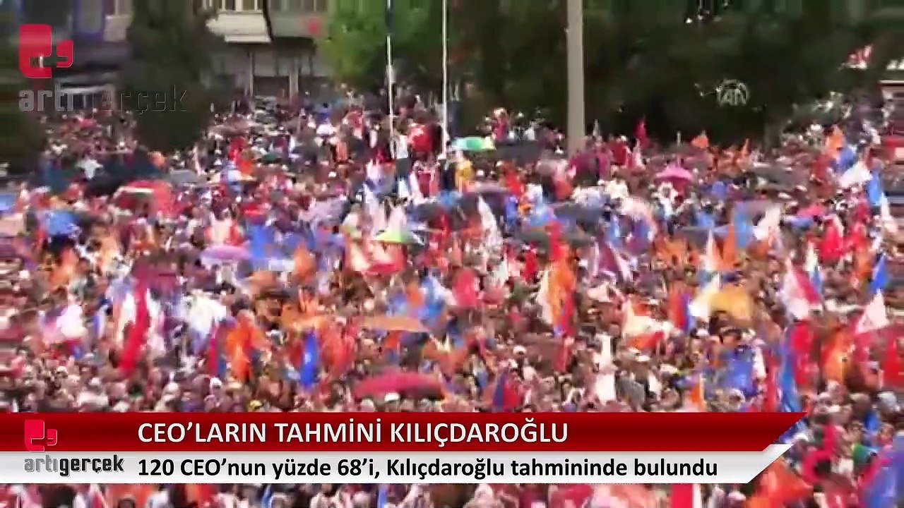 120 büyük şirketin CEO'suna seçim tahmini soruldu: Yüzde 68 Kılıçdaroğlu
