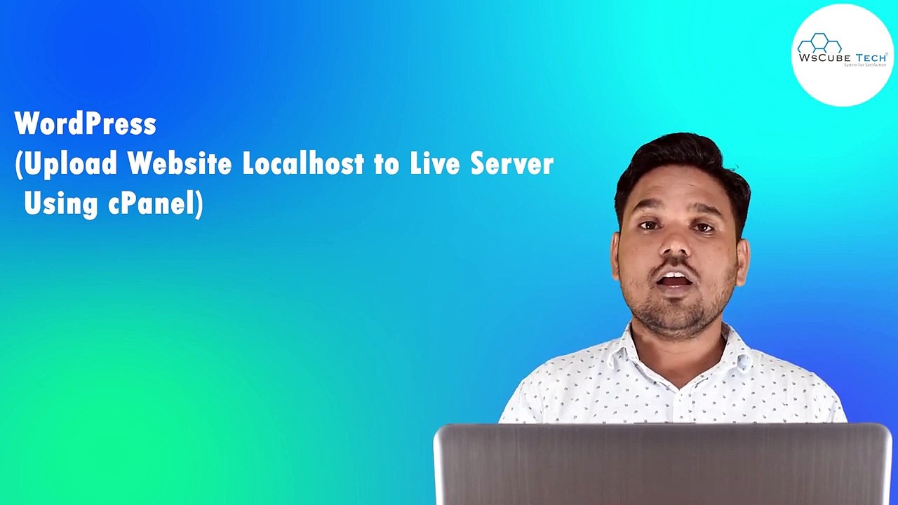How to Move Wordpress Website Localhost to Live Server Using CPanel _ WordPress Tutorials(720p)