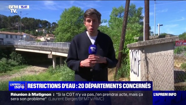 Sécheresse: 20 départements concernés par les restrictions d'eau