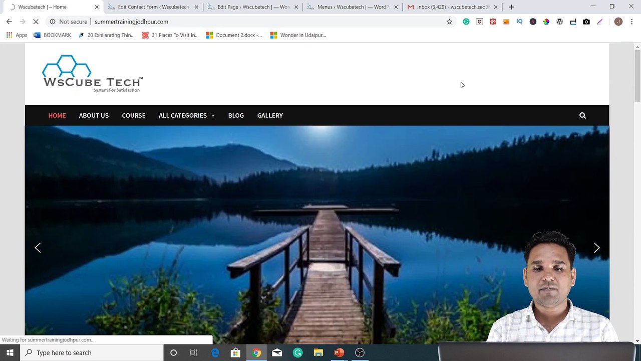 How to Add contact form 7 in WP Website _ WordPress Tutorial in Hindi-(1080p)