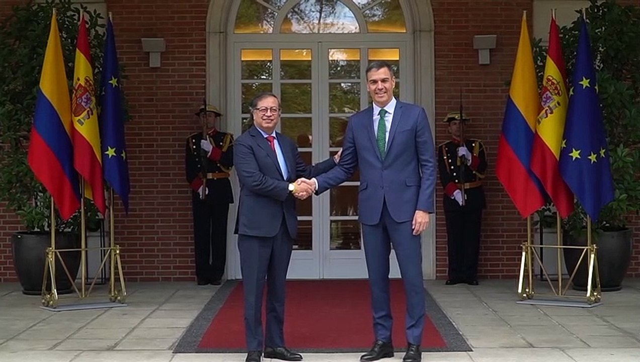 Sánchez y Petro declaran su intención de profundizar las relaciones bilaterales