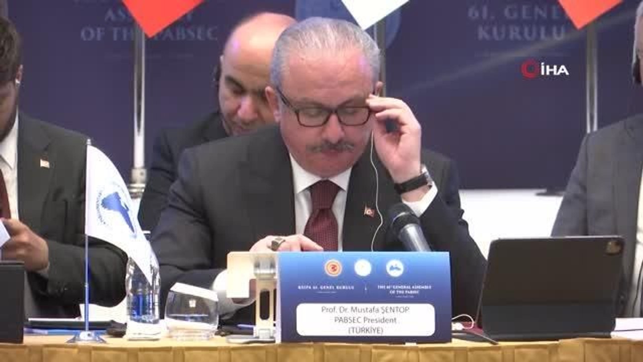 TBMM Başkanı Şentop: "Parlamenter diplomasi bugün özellikle demokratik ülkeler için diplomasinin çok önemli bir boyutu haline gelmiştir."