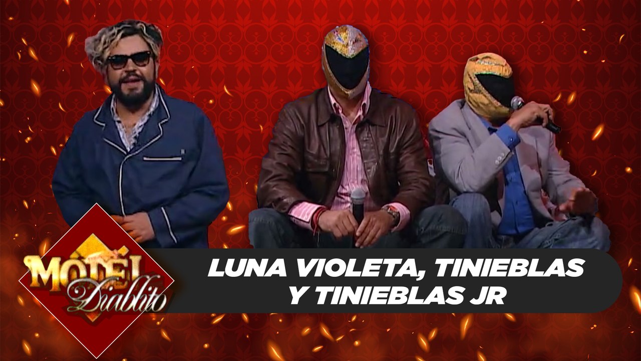 Motel Diablito con Luna Violeta, Tinieblas y Tinieblas Jr  04 marzo 2010