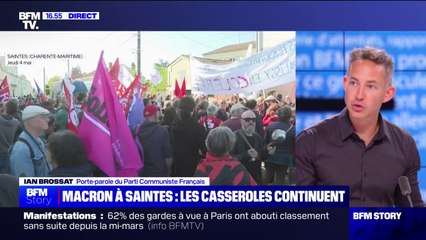 Pour Ian Brossat (PCF), "le président de la République et ses ministres se sont racontés une fiction"