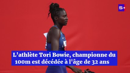 L'athlète Tori Bowie, championne du 100m est décédée à l'âge de 32 ans