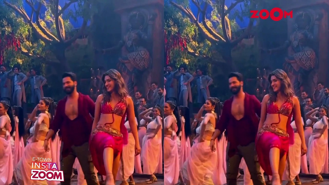 Kriti_Sanon's_glamorous_avatar_|_Her_stunning_looks_to_a_ROMANTIC_dance_video_with_Kartik_Aaryan