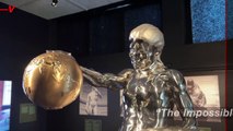 AI Created Stainless Steel Statue Based on the Works of Michelangelo and Rodin
