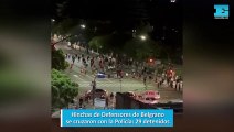 Hinchas de Defensores de Belgrano se cruzaron con la Policía. 29 detenidos