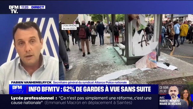 Loi anti-casseurs: On ne peut pas continuer à voir le chaos dans notre pays lors de toutes les manifestations estime Fabien Vanhemelryck (Alliance Police nationale)