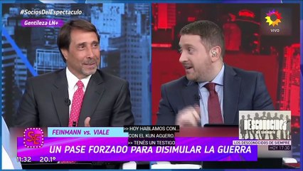 Eduardo Feinmann y Jonatan Viale sobre su pelea