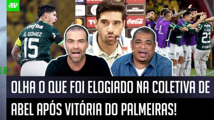 "ISSO CHAMA A ATENÇÃO! Essa DECLARAÇÃO do Abel MOSTRA que o Palmeiras..." OLHA o que foi ELOGIADO!